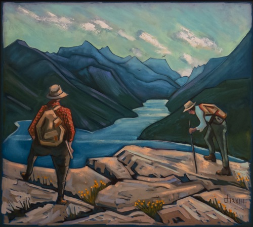 Waterton- Looking Out, Looking Down
36 x 40 oil on canvas $3300 sold Waterton- Looking Out, Looking Down
36 x 40 oil on canvas $3300 sold